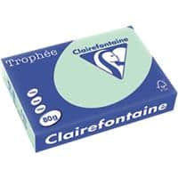 Clairefontaine Trophée A4 Gekleurd papier Lichtgroen 80 g/m² Mat 500 Vellen