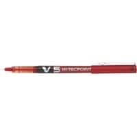 Pilot Hi-Tecpoint niet-inklapbaar Rollerballpen Rood 0.3 mm Fijn Naaldpunt Recycled