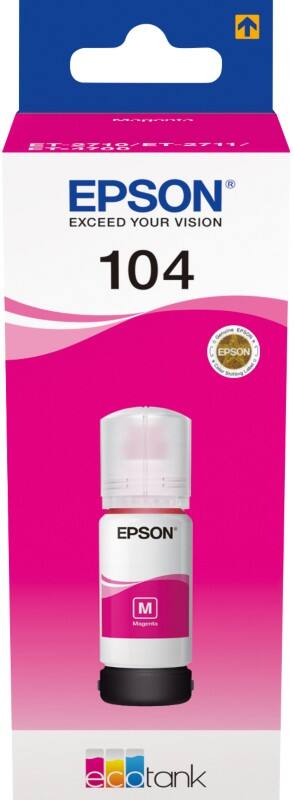 Epson 104 Origineel Inktnavulling C13T00P340 Magenta
