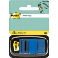 Post-it Indexen Rechthoekig 2,54 x 4,32 cm Blauw 680-2 50 Strips