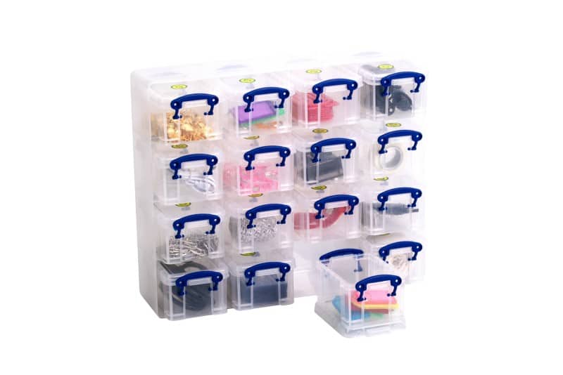 Really Useful Box Kunststof Magazijnbak 0,3 l Transparant 37,5 x 12,5 x 31 cm