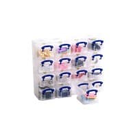 Really Useful Box Magazijnbak 0,3 l Transparant 37,5 x 12,5 x 31 cm