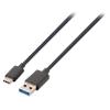 Valueline USB kabel C man-A man 1 m