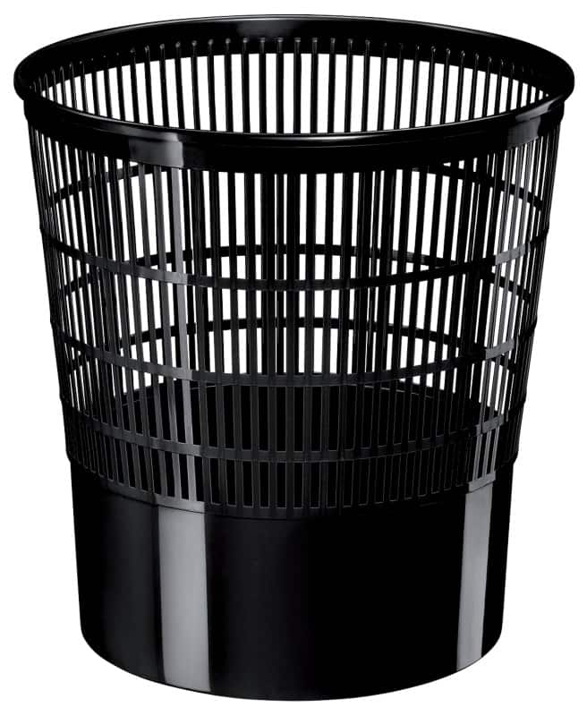 CEP Prullenbak 16 l Zwart PP (polypropeen) Ecoline 237