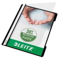 Leitz Standaard plastic snelhechter 4191 A4 polypropyleen 60 vel zwart