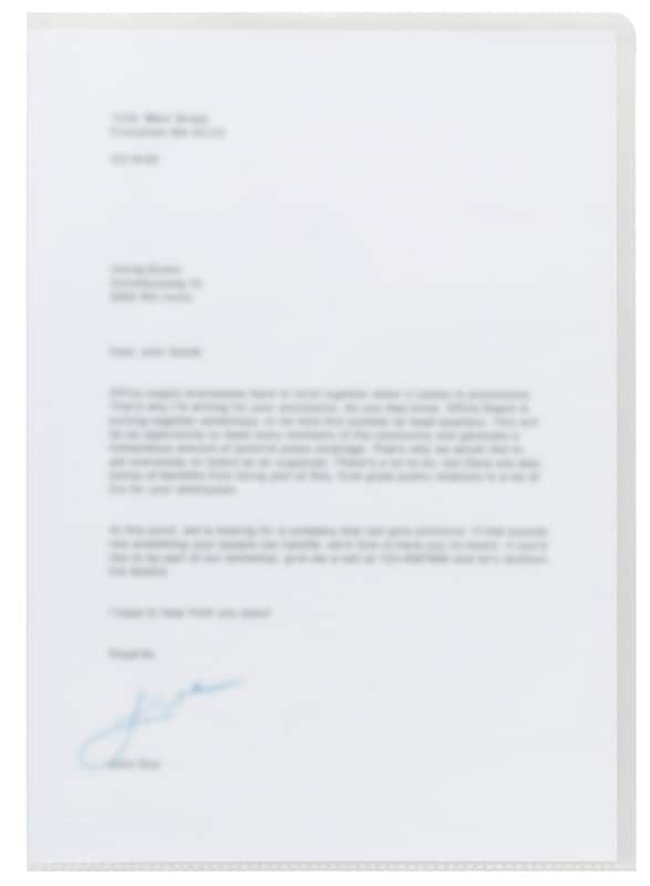 Viking Economy L-map A4 Transparant PP (Polypropeen) 90 micron 100 Stuks