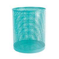 Foray Prullenmand Mesh Turquoise 13L Metaal, kunststof 24 x 29 cm