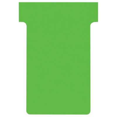 Nobo T-kaartjes Maat 2 Groen 6 x 8,5 cm 100 Stuks