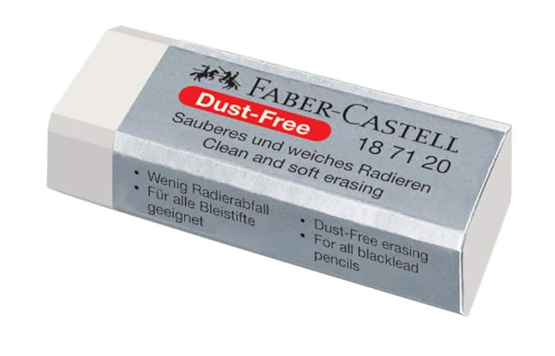 Faber-Castell Dust-free Gum Wit  