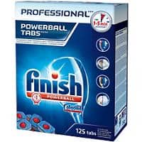 Finish Powerball Vaatwastabletten Geurloos 125 Stuks à 20 g