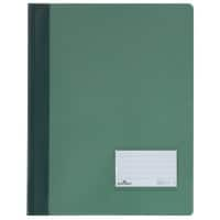 DURABLE Snelhechters Duralux A4 Transparant groen Polyvinylchloride (PVC) 28 x 33,2 cm