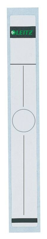 Leitz Ordnerrugetiketten A4+ Grijs 10 Stuks 3,4 x 29,7 cm