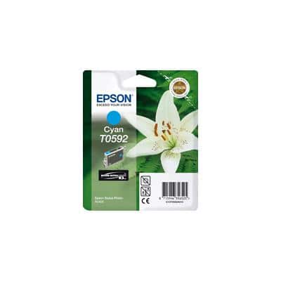 Epson T0592 Origineel Inktcartridge C13T05924010 Cyaan