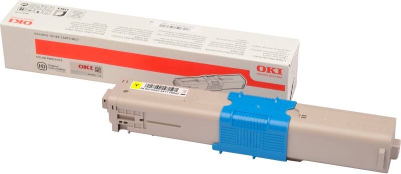 OKI MC363 Origineel Tonercartridge Geel
