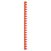 GBC Plastic inbindruggen Comb A4 21R 16Mm Red (100) A4 16 mm Rood 100 Stuks