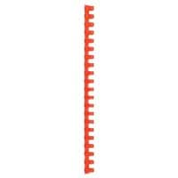 GBC Plastic inbindruggen Comb A4 21R 16Mm Red (100) A4 16 mm Rood 100 Stuks