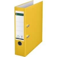 Leitz 180° Breed Ordner A4 82 mm Geel 2 Ringen 1010 PP (Polypropeen) Glad Staand