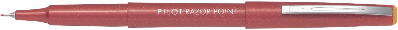Pilot Razer Point Fineliner Rood