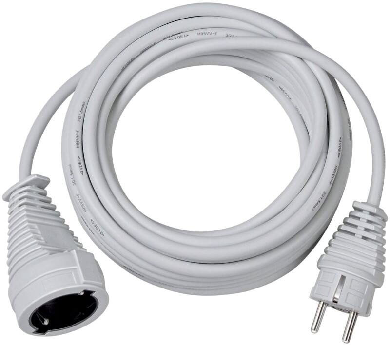 brennenstuhl Verlengsnoer 1 stopcontacten 3M Zwart