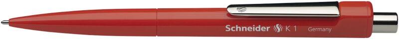 Schneider K1 Intrekbaar Balpen Rood 0,5 mm Medium Balpen Navulbaar