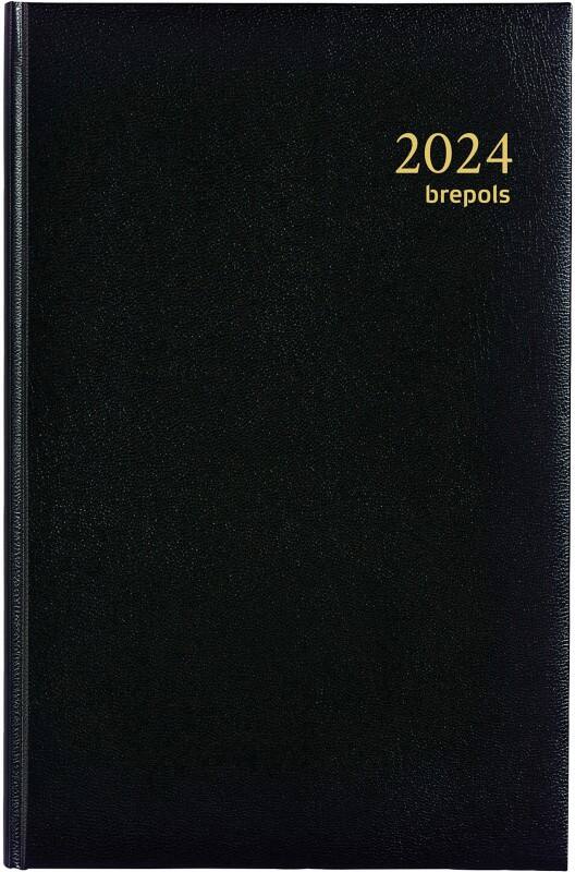 Brepols Minister Lima Agenda 2026 A5 1 Dag per pagina Duits, Engels, Frans, Italiaans, Nederlands, Spaans Zwart 0,218,1256,01,6,0