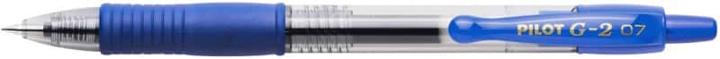 Pilot G2 Intrekbaar Gelpen Blauw 0,4 mm Medium Kegelvormig Navulbaar 70% Gerecycled