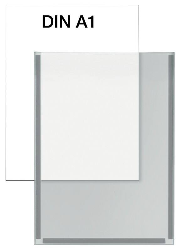 Kerkmann metropol Displayframe Kunststof 590 (B) x 1,7 (D) x 840 (H) mm Kristalhelder