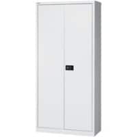Bisley Universal Draaideurkast Staal 4 Planken Afsluitbaar 914 x 400 x 1.950 mm Grijs