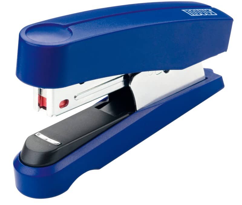 Novus NOVUS OFFICE Nietmachine B 10FC Halve strip 20 Vellen Blauw Nr. 10 Kunststof, metaal