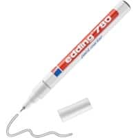 edding 780 Permanent Lakmarker Wit Extra Fijn Naaldpunt 1 - 0,8 mm  Waterbestendig
