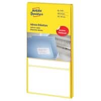 Avery Adresetiketten 3345 Klevend Wit 95 x 48 mm 94 Vellen à 3 Etiketten