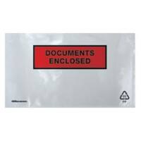 Office Depot Paklijst-enveloppen DL 110 x 220 mm 1000 Stuks