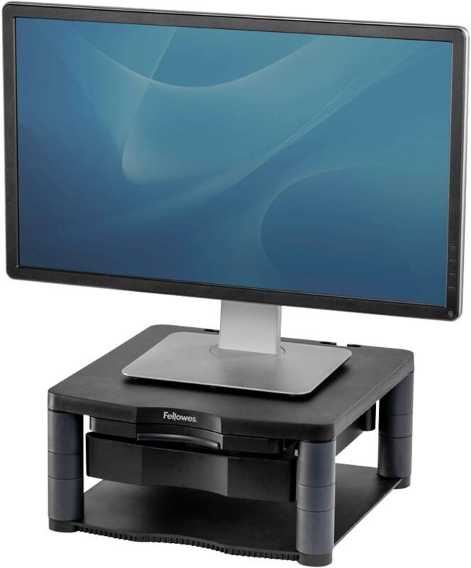 Fellowes Premium Plus Monitorstandaard 21" 346 x 336 x 1.619 mm Grafietgrijs