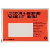 Office Depot Packlijst Enveloppen C6 11 x 17,5 cm 250 Stuks