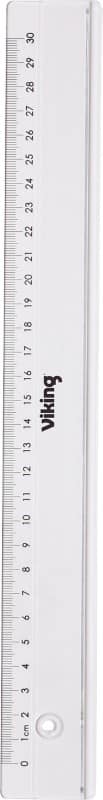 Viking Liniaal Plastic 30 cm