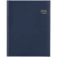 Brepols Timing Lima Agenda 2026 1 Week per 2 pagina's Duits, Engels, Frans, Italiaans, Nederlands, Spaans Blauw 0,136,1256,06,6,0