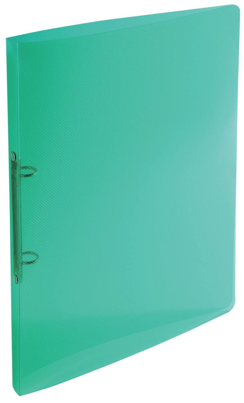 Exacompta Ringbandmap 2 ringen 15 mm Polypropyleen A4 Transparant groen