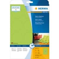 HERMA Multifunctionele etiketten 5155 Groen A4 Ø 60 mm 20 Vellen à 12 Etiketten