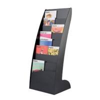 Paperflow Folderhouder 8 Panelen A4 PS (Polystyreen) Zwart