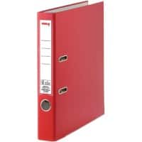 Viking Ordner A4 50 mm Rood 2 ringen Karton, PP (Polypropeen) Mat Staand