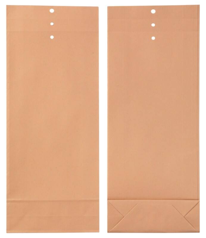 Monsterzak enveloppen Niet standaard 120 g/m² Bruin Zonder Venster Monsterzak clip 140 x 345 mm 25 Stuks