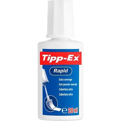 Tipp-Ex Correctievloeistof Rapid Wit 20 ml