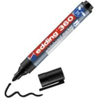 edding 360 Whiteboardmarker Ronde punt 3 mm Zwart 1