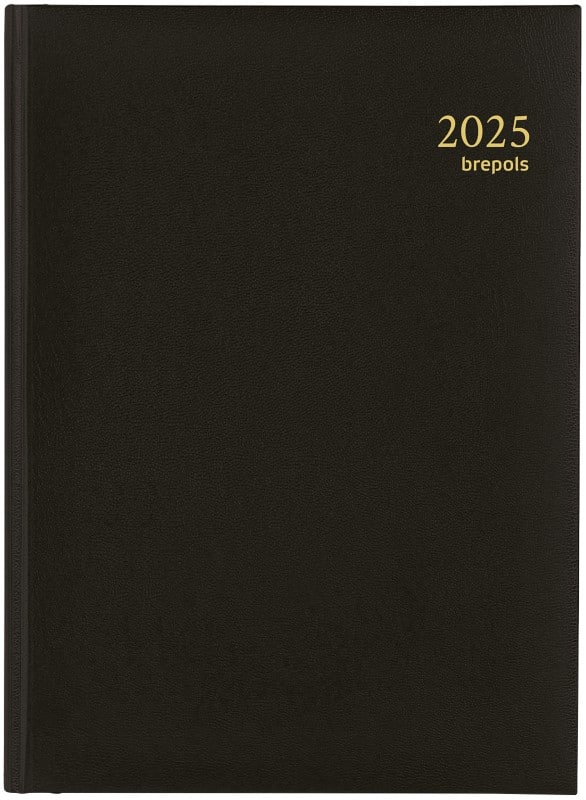 Brepols Brepols Euro Lima Agenda 2026 Speciaal 1 Dag per pagina Duits, Engels, Frans, Nederlands, Italiaans, Spaans Zwart 0,224,1256,01,6,0