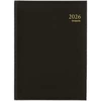 Brepols Brepols Euro Lima Agenda 2026 Speciaal 1 Dag per pagina Duits, Engels, Frans, Nederlands, Italiaans, Spaans Zwart 0,224,1256,01,6,0