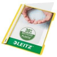 Leitz Standaard Plastic Snelhechter 4191 A4 PVC 60 Vel Geel