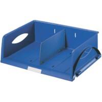Leitz Sorty Sorteerbakje met dwars verdeelschot Blauw A4 Plastic 40,5 x 30 x 12,5 cm