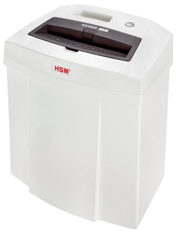 HSM Securio Papierversnipperaar Stroken Veiligheidsniveau P-2, T-2, E-2 20 l C14
