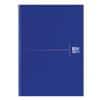 OXFORD Office Essentials A5 Gebonden Notitieboek Blauw Kartonnen kaft Geruit 96 Vellen