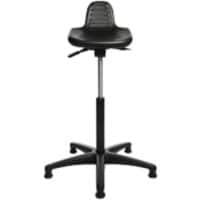 TOPSTAR STANDSTAR Tekenkruk Kunststof Zonder armleuning Verstelbare zithoogte Zwart 110 kg 355 x 255 mm  